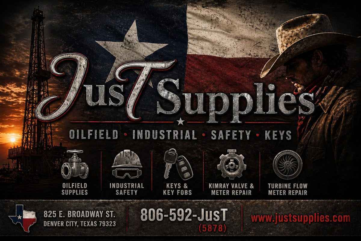 JusT Supplies Texas heritage logo