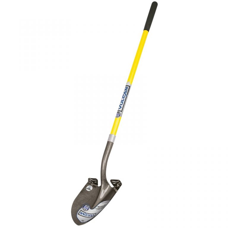 Fiberglass Handle Round Point Shovel JusT Supplies LLC