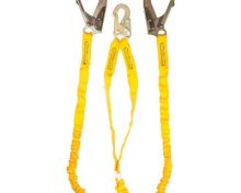 Guardian Fall Protection 6' double leg shock absorbing lanyard