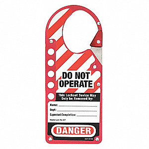 Lock Out Snap On Hasp Style