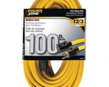Power Zone Extra Heavy Duty Outdoor Cord 100ft