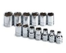 3/8" Metric Drive Sockets 6pt