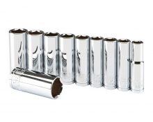 3/8" Drive Metric Deep Socket 6pt
