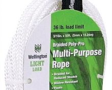 Braided Poly-Pro Multi-Purpose Rope 50ft