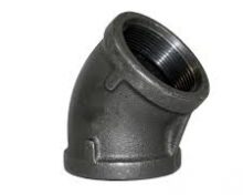 45 Degree Elbow Malleable Threaded