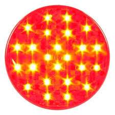 Grate Led Stop/Tail/Turn Round