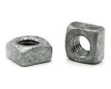 1/2" Square Nut Hot Dipped