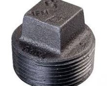 Square Plugs Malleable Threaded