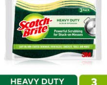 Scotch-Brite Heavy Duty Scrub Sponges 3 pack