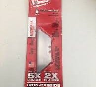 Utility Blades 5 pc.